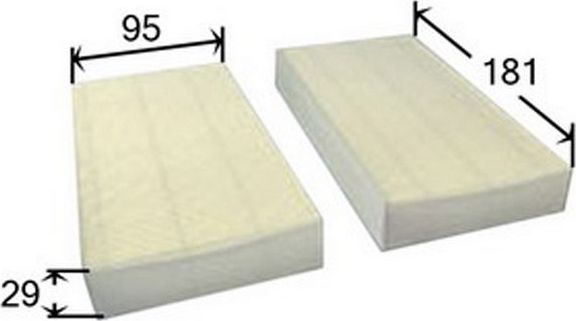 Салонный фильтр JS Asakashi. Артикул AC8501SET