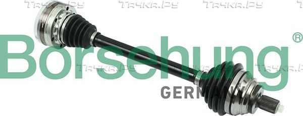 Полуось (привод в сборе, приводной вал) Borsehung передняя левая для Volkswagen Golf Plus I 2007-2013. Артикул B18415