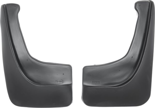 Брызговики 3D Norplast для Ford Focus II хэтчбек 2004-2008. Задняя пара. Артикул NPL-Br-22-15B