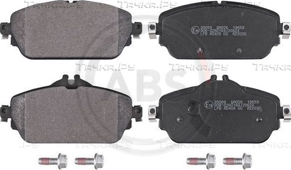 Тормозные колодки ABS. Артикул 35069