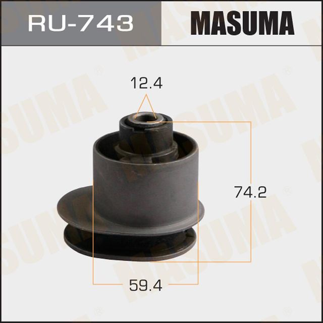 Сайлентблок заднего рычага подвески Masuma. Артикул RU-743