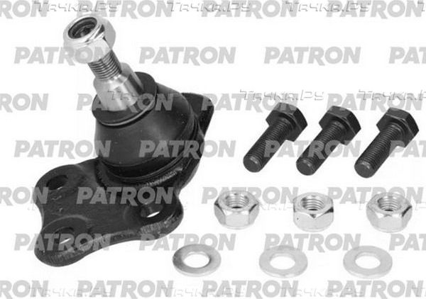 Шаровая опора Patron передняя правая/левая нижняя для Chevrolet Equinox I 2003-2009. Артикул PS3279