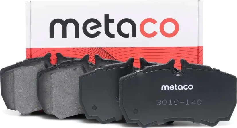 Колодки тормозные задние дисковые к-кт (Metaco). Артикул 3010140