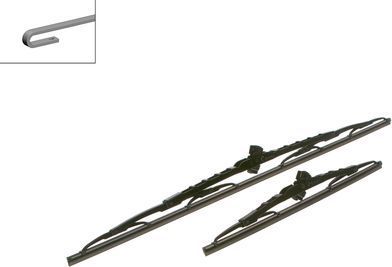 Щетки стеклоочистителя (дворники) Bosch Twin. Артикул 3 397 010 270