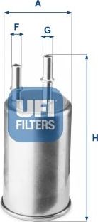 Топливный фильтр UFI. Артикул 31.918.03