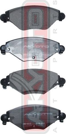 Тормозные колодки Akyoto Packing AKYOTO. Артикул AKD-0183