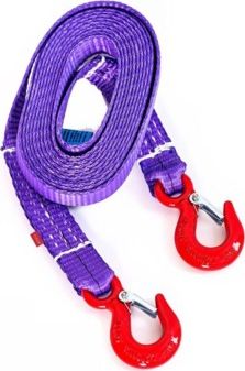 Ремень буксировочный Tplus 4/6 т 4.5 м Крюк/Крюк, с сумкой. Артикул T016843