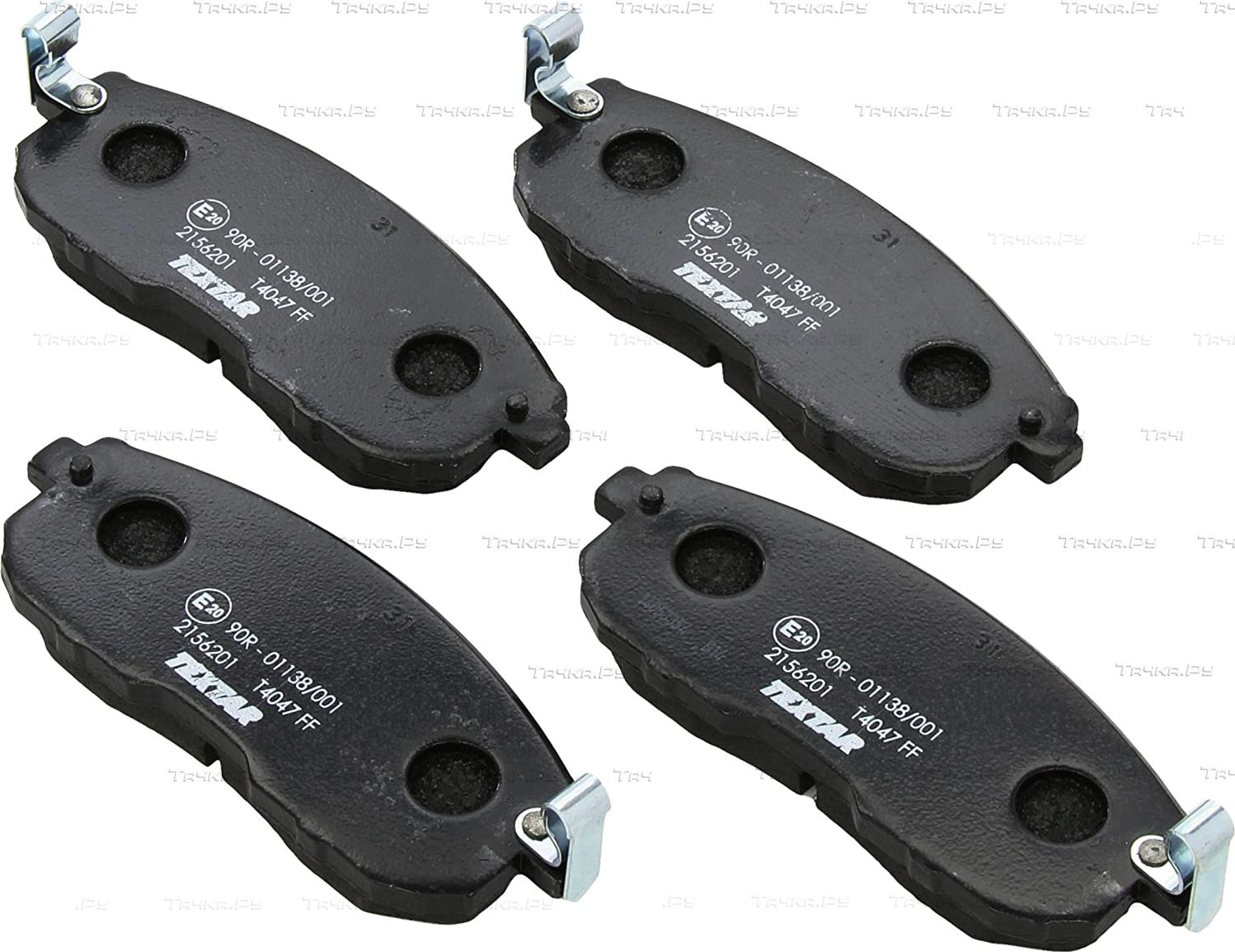 Тормозные колодки Textar передние для Nissan Tiida I 2007-2013. Артикул 2156201