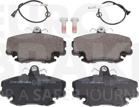 Тормозные колодки Eurobrake. Артикул 5502229957