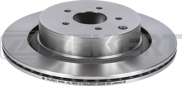 Тормозной диск Zekkert задний для Infiniti FX II (S51) 2008-2013. Артикул BS-5993