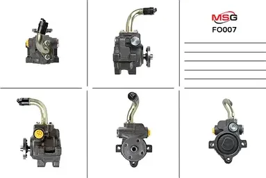 Насос ГУР новый Ford Mondeo 1992-2000, Ford Cougar 1998-2001 (MSG). Артикул FO007