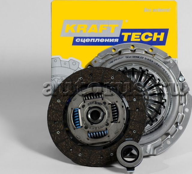 Сцепление (комплект) KraftTech 3P Kit для LDV Maxus 2005-2009. Артикул W04240G