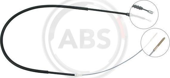 Трос ручника (тросик ручного тормоза) ABS. Артикул K11536
