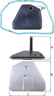 Фильтр АКПП Mahle. Артикул HX 164D