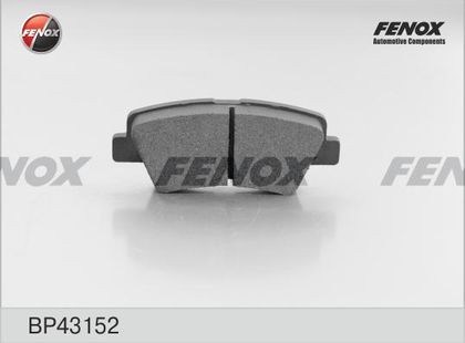 Тормозные колодки Fenox задние для Hyundai Sonata V (NF) 2005-2010. Артикул BP43152