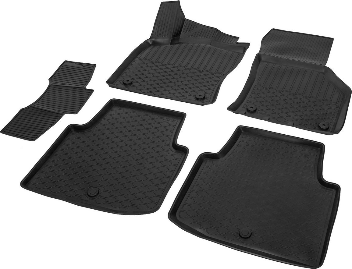 Коврики Rival для салона Skoda Superb III универсал, лифтбек 2015-2019 2019-2026. Артикул 15104002