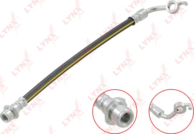Тормозной шланг LYNXauto задний правый для Toyota RAV4 III (XA30) 2007-2013. Артикул BL-3766
