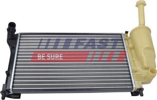 Радиатор охлаждения двигателя Fast (алюминий) для Fiat Panda II 2003-2013. Артикул FT55243