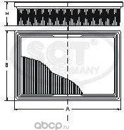 Воздушный фильтр SCT-Germany для Fiat Tipo 160 1988-1991. Артикул SB 077