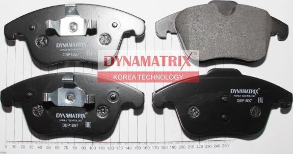 Тормозные колодки Dynamatrix. Артикул DBP1897