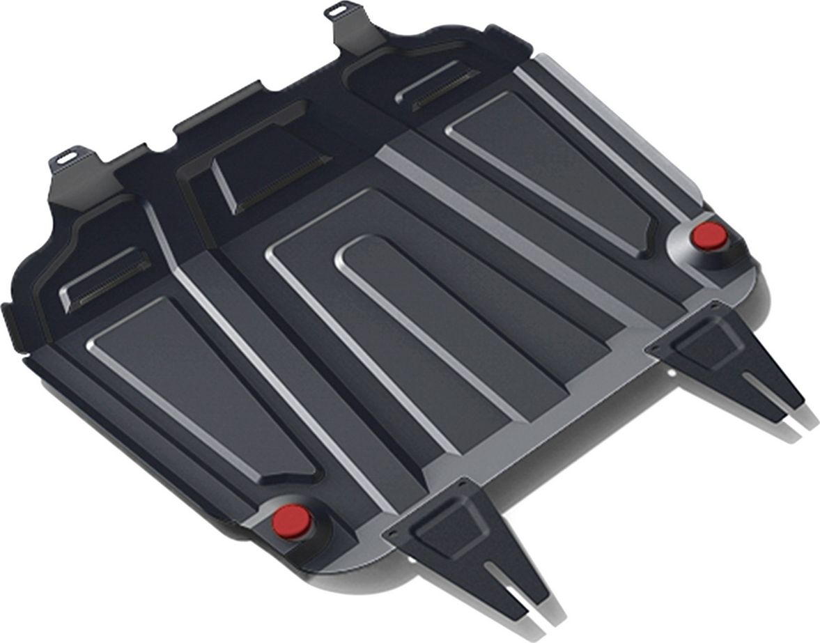 Защита АвтоБРОНЯ для картера и КПП (увеличенная) Mitsubishi ASX 2010-2019 2019-2026. Артикул 111.04016.3