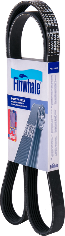 Приводной ремень поликлиновой Finwhale для Ford Transit Connect I 2002-2013. Артикул BP6413