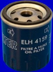 Масляный фильтр MecaFilter для Ford Granada I 1975-1977. Артикул ELH4159