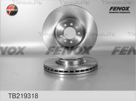Тормозной диск Fenox передний для IVECO Daily III 2002-2007. Артикул TB219318