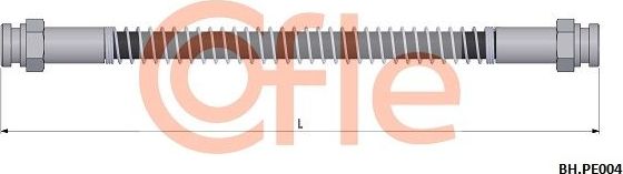 Тормозной шланг Cofle задний правый/левый для Citroen AX 1986-1994. Артикул 92.BH.PE004