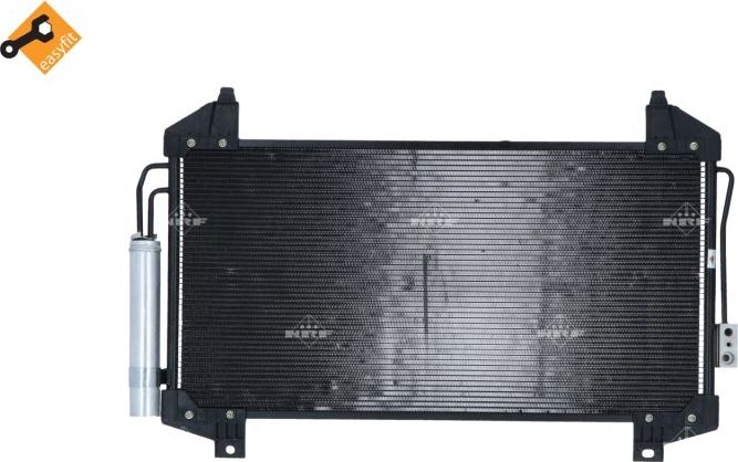Радиатор кондиционера (конденсатор) NRF EASY FIT. Артикул 350377