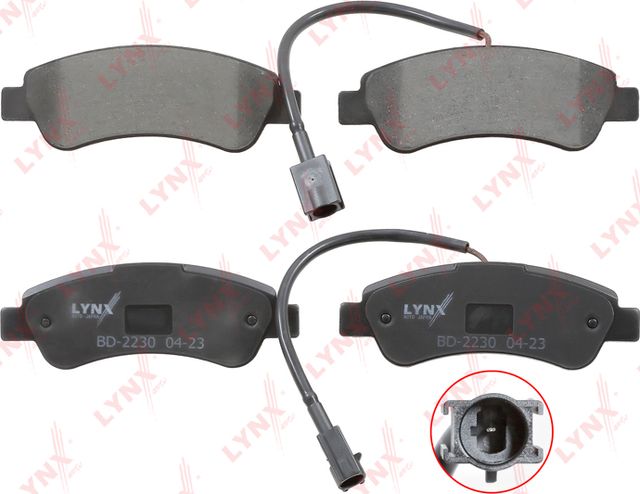 Тормозные колодки LYNXauto. Артикул BD-2230