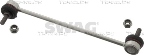 Стойка (тяга) стабилизатора SWAG (Металл). Артикул 30 76 0001