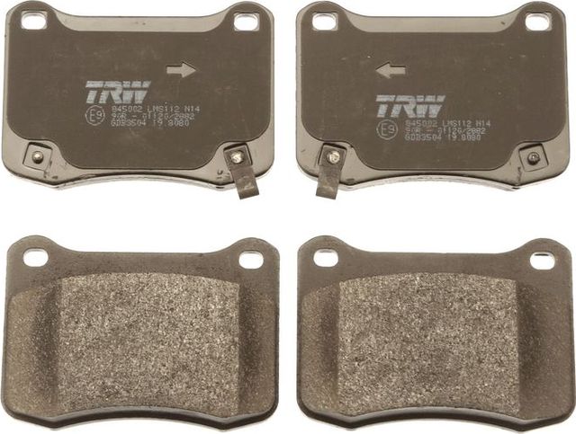 Тормозные колодки TRW задние для Lexus IS II 2007-2013. Артикул GDB3504