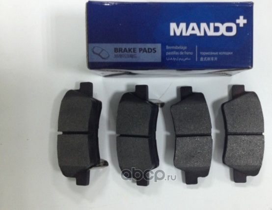 КОМПЛЕКТ ДИСКОВЫХ ТОРМОЗНЫХ КОЛОДОК MPH39NS (Mando). Артикул mph39ns