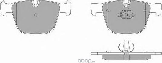 Колодки тормозные дисковые (Simer) Simer. Артикул 927