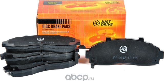 Колодки тормозные, передние D11103M (Just Drive). Артикул JBP0142