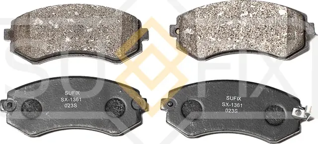 Колодки тормозные передние (Sufix). Артикул SX1361