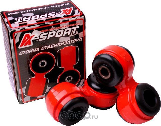 Стойка стабилизатора для а/м ВАЗ 1117-19 2170-72, компл. 2 шт., передн. (A-Sport). Артикул 10036820ASP