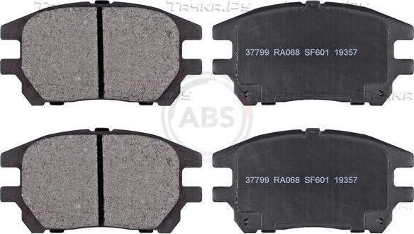 Тормозные колодки ABS передние для Toyota Harrier I (XU10) 2001-2003. Артикул 37799