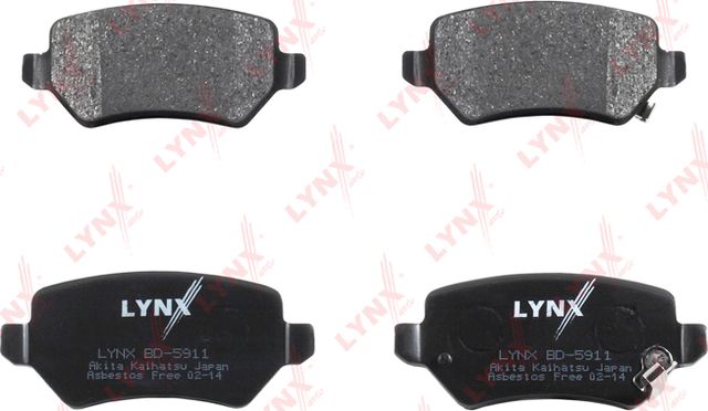 Тормозные колодки LYNXauto. Артикул BD-5911