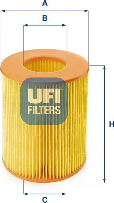Воздушный фильтр UFI. Артикул 27.355.00