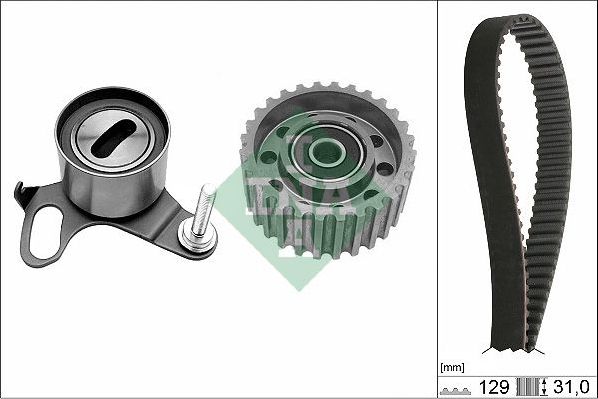 Ремень ГРМ с роликами (комплект) Ina. Артикул 530 0048 10