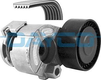 Приводной ремень поликлиновой с роликами (комплект) Dayco. Артикул KPV192