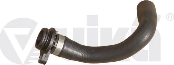 Патрубок радиатора (системы охлаждения) Vika (резина). Артикул 11047601