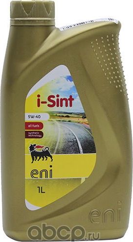 Масло моторное I-SINT 5W40 синт.1л ENI ENI. Артикул 8003699008311