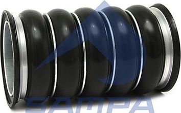 Патрубок интеркулера Sampa для Scania G 2004-2015. Артикул 041.045