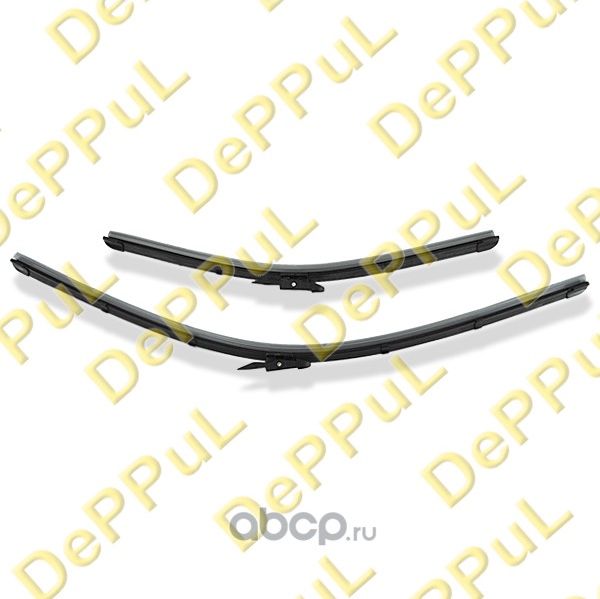 ЩЕТКА СТЕКЛООЧИСТИТЕЛЯ БЕСКАРКАСНАЯ ЛЕВАЯ, ПРАВАЯ (комплект - 2 шт.) 660мм Х 435 (Deppul). Артикул DEF3870