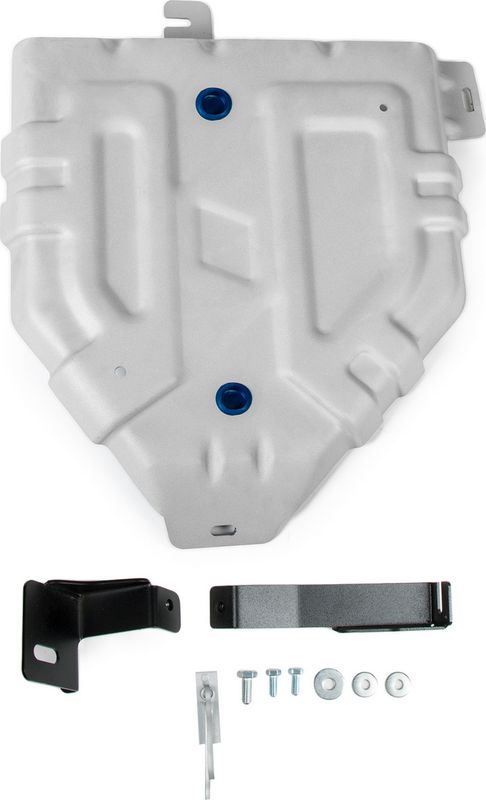 Защита алюминиевая Rival для топливного бака Hyundai Tucson III 2015-2021. Артикул 333.2381.1