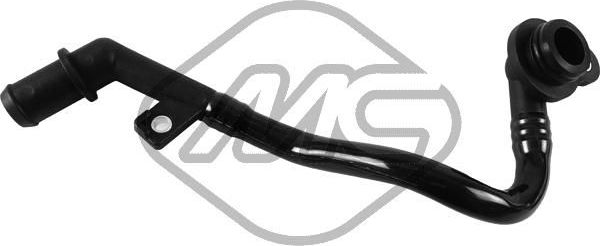 Патрубок радиатора (системы охлаждения) Metalcaucho. Артикул 99804