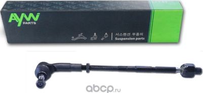 Рулевая тяга в сборе R AUDI A3(8L1) 1.6-1.9TD 96>, SEAT Leon 1.4-2.8 99-06/Toled (Aywiparts). Артикул AW1330104R